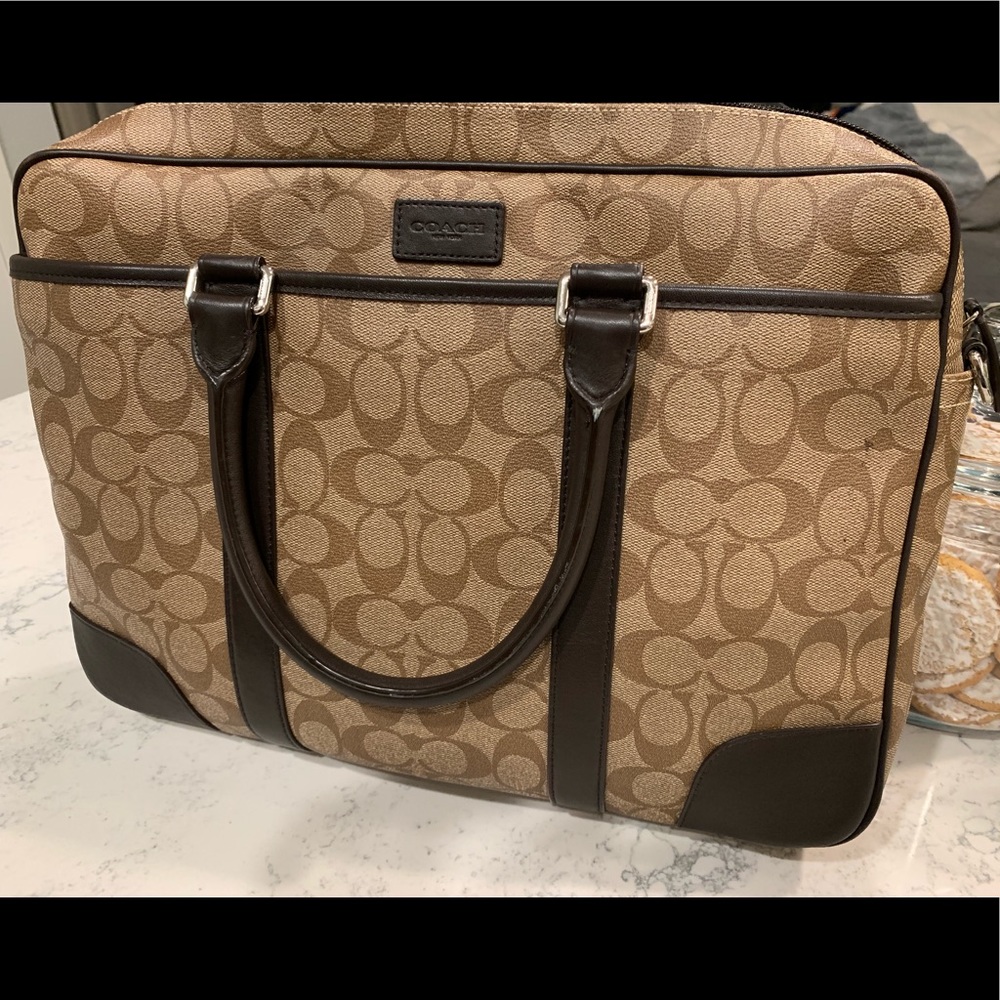 Coach men’s briefcase